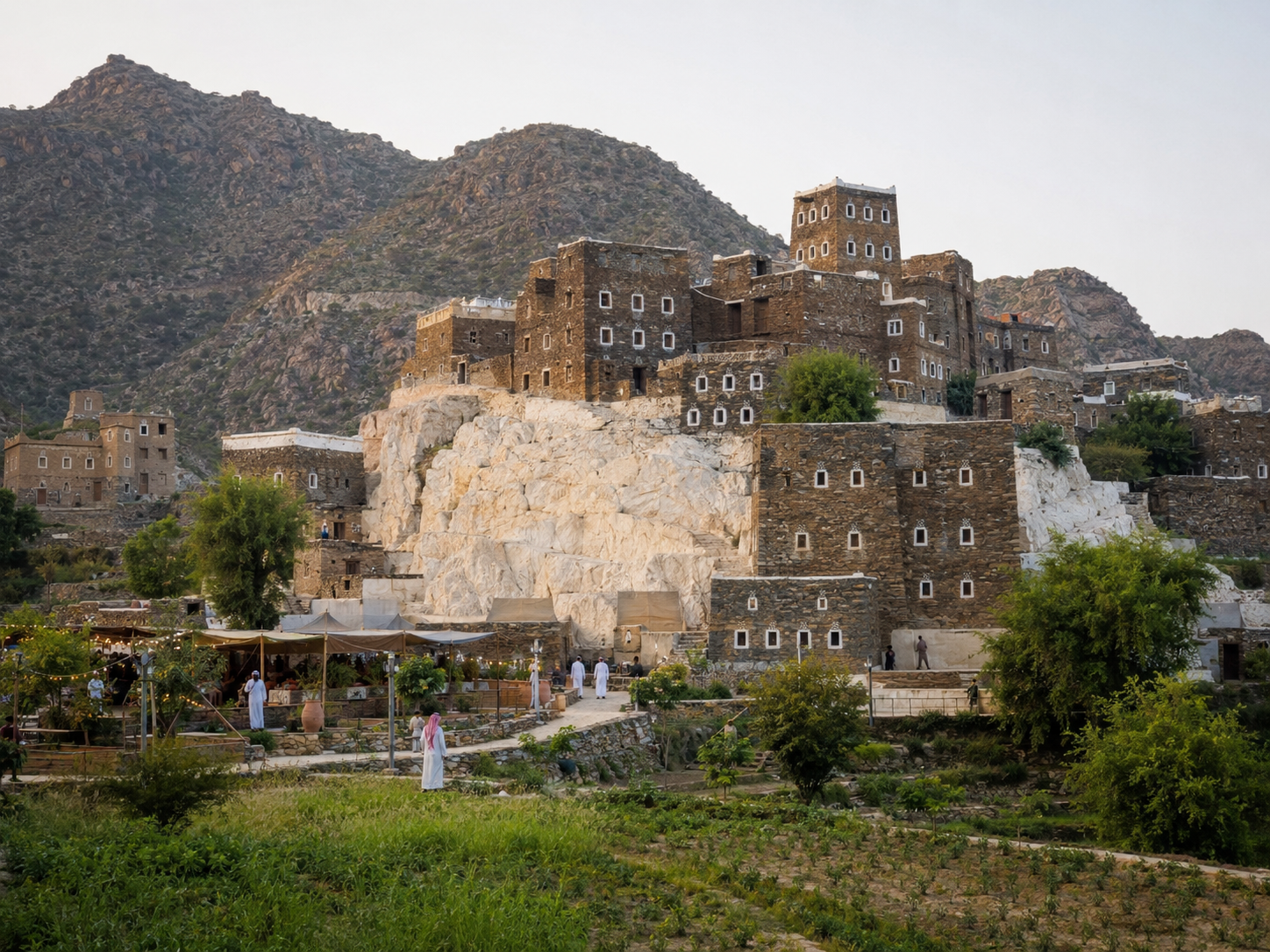 مهرجان القرى التراثية في قرية ذي عين